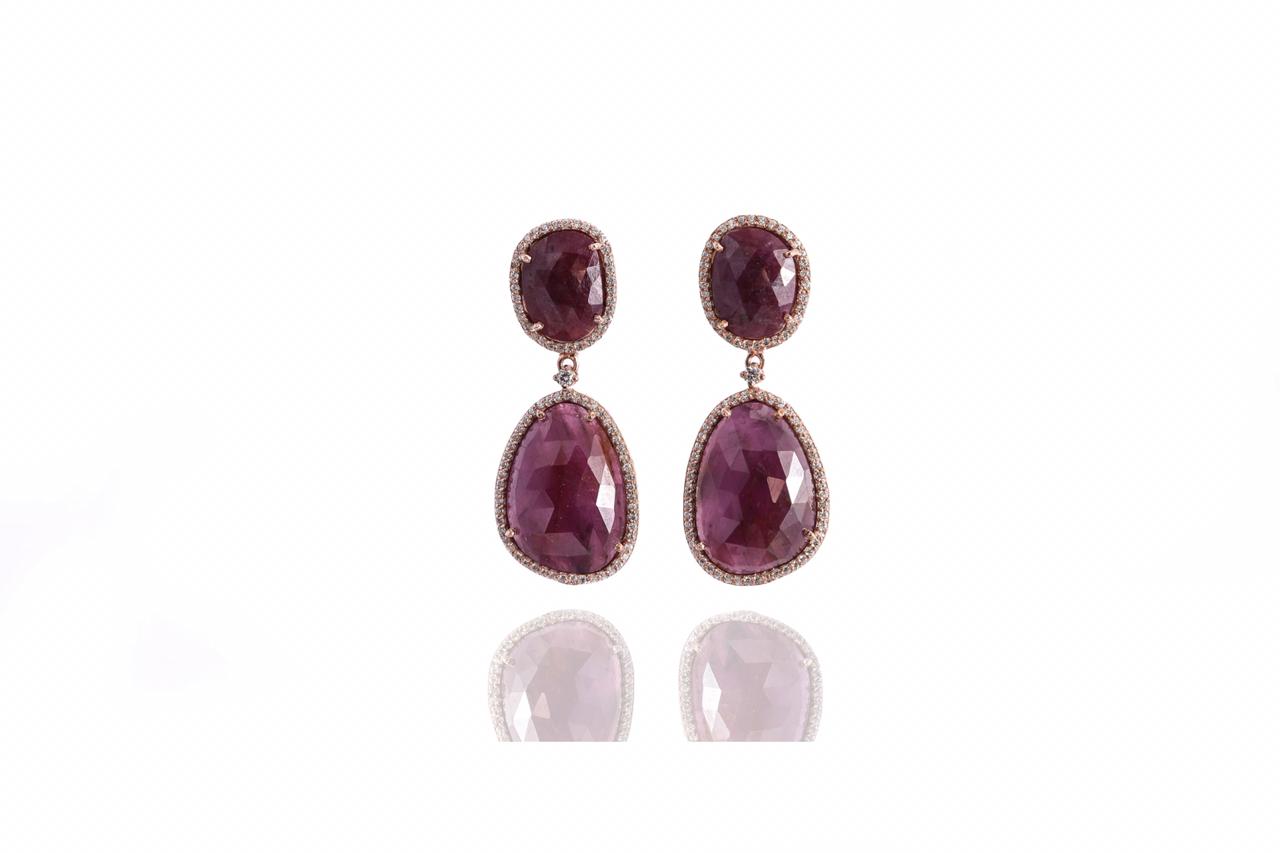 Ruby Earrings